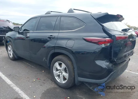 2024 Toyota Highlander Le из США, поврежденный, VIN 5TDKDRBH3RS536164